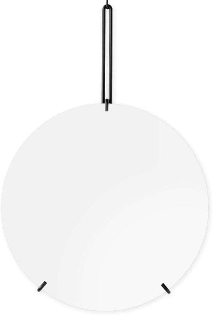 MOEBE ムーベ　ウォールミラー φ30cm ブラック