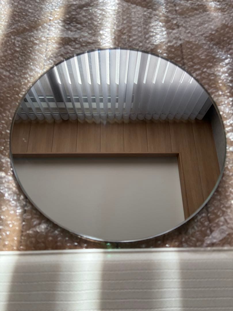 MOEBE ムーベ　ウォールミラー φ30cm ブラック