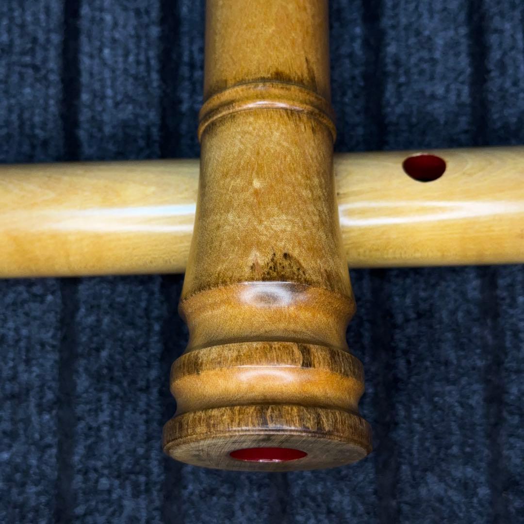 尺八 銘器 虚竹 六孔です。