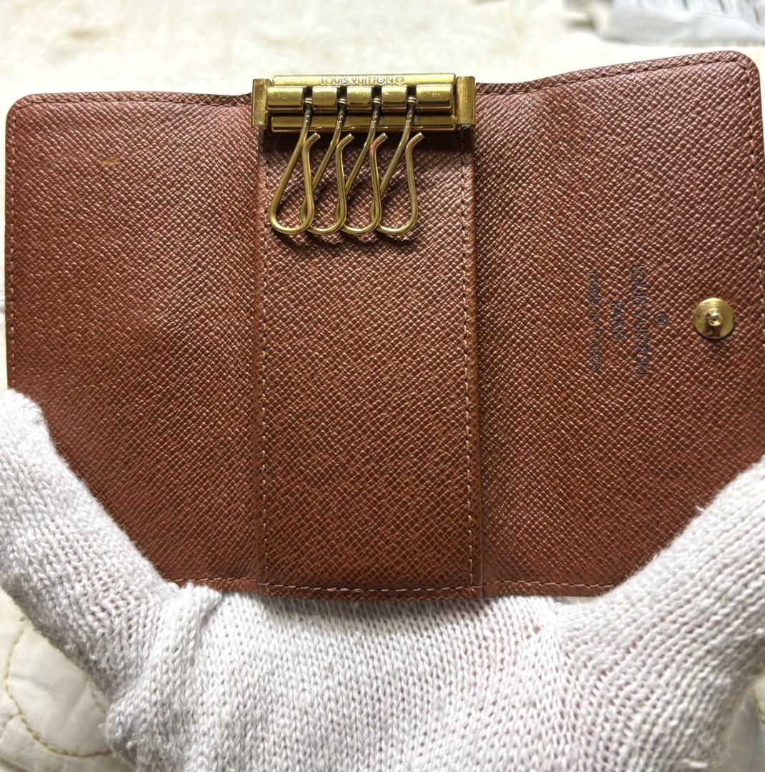 【極美品】ルイヴィトン ミュレティクレ4 キーケース 4連 モノグラム ⑦