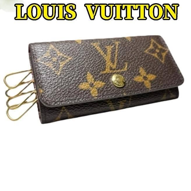 【極美品】ルイヴィトン ミュレティクレ4 キーケース 4連 モノグラム ⑦