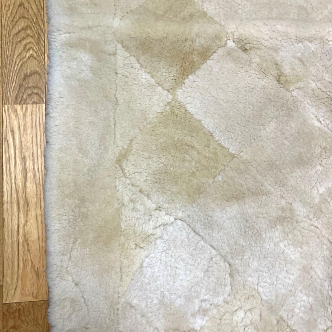 ムートンシーツ　敷パッド　ベッドパッド　シングルサイズ　天然ムートン