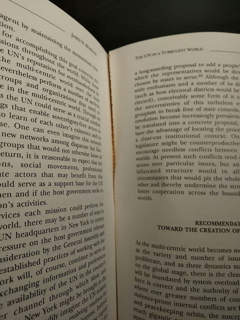 〈洋書〉激動の世界における国連