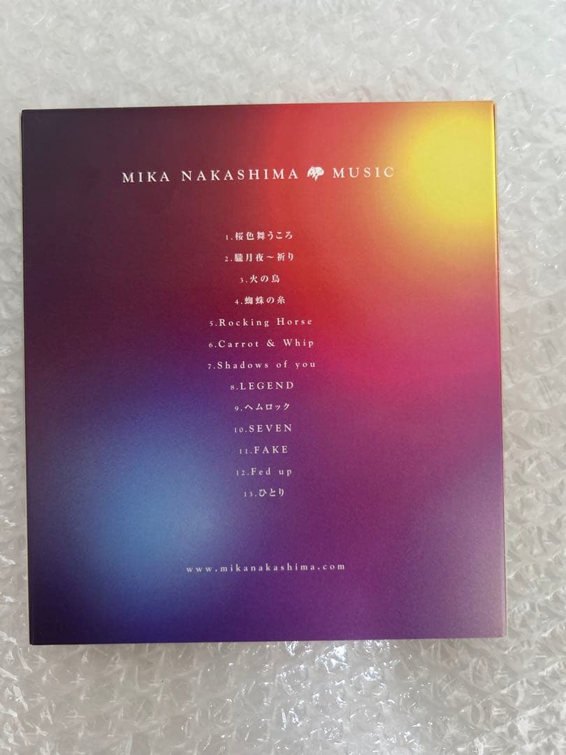 中島美嘉　ミュージック（CD）　美品　付属品付き