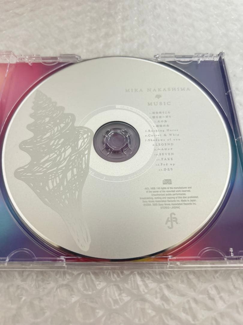 中島美嘉　ミュージック（CD）　美品　付属品付き