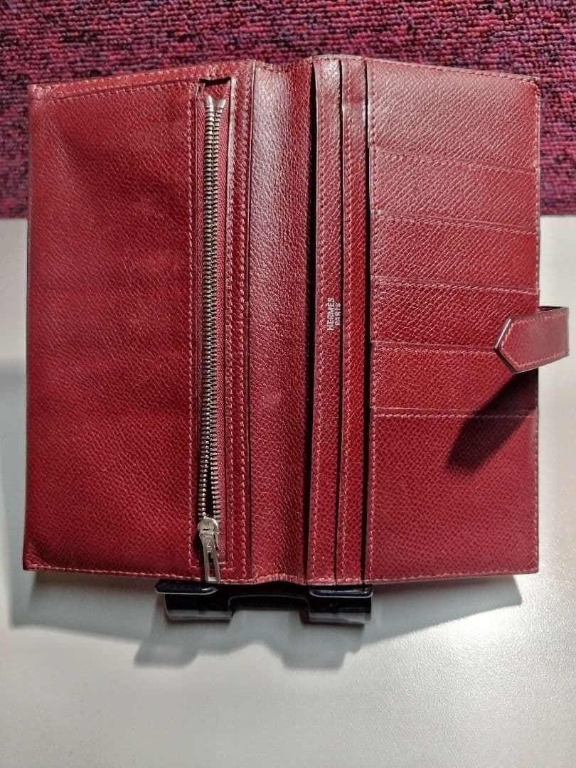 エルメス　ベアン　現状販売長財布 　要画像確認