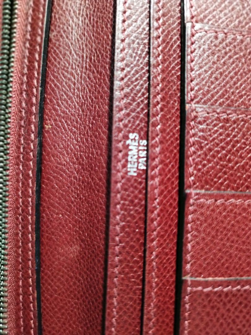エルメス　ベアン　現状販売長財布 　要画像確認