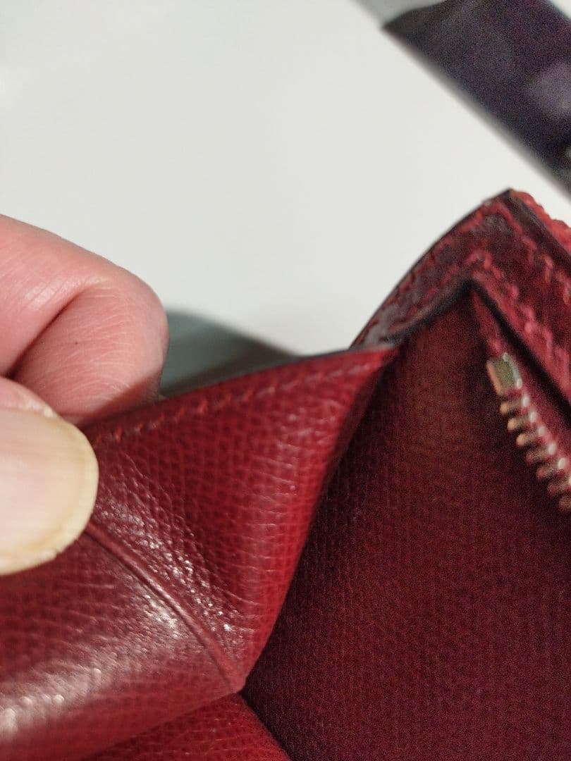 エルメス　ベアン　現状販売長財布 　要画像確認