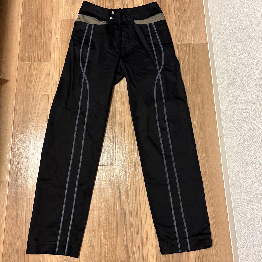 J.L -A.L black trouser pants 定価¥86500