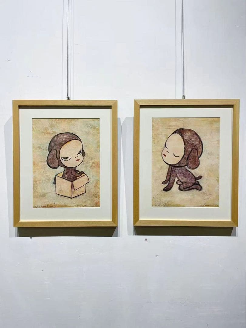 奈良美智『忘れられた子犬、待っている』