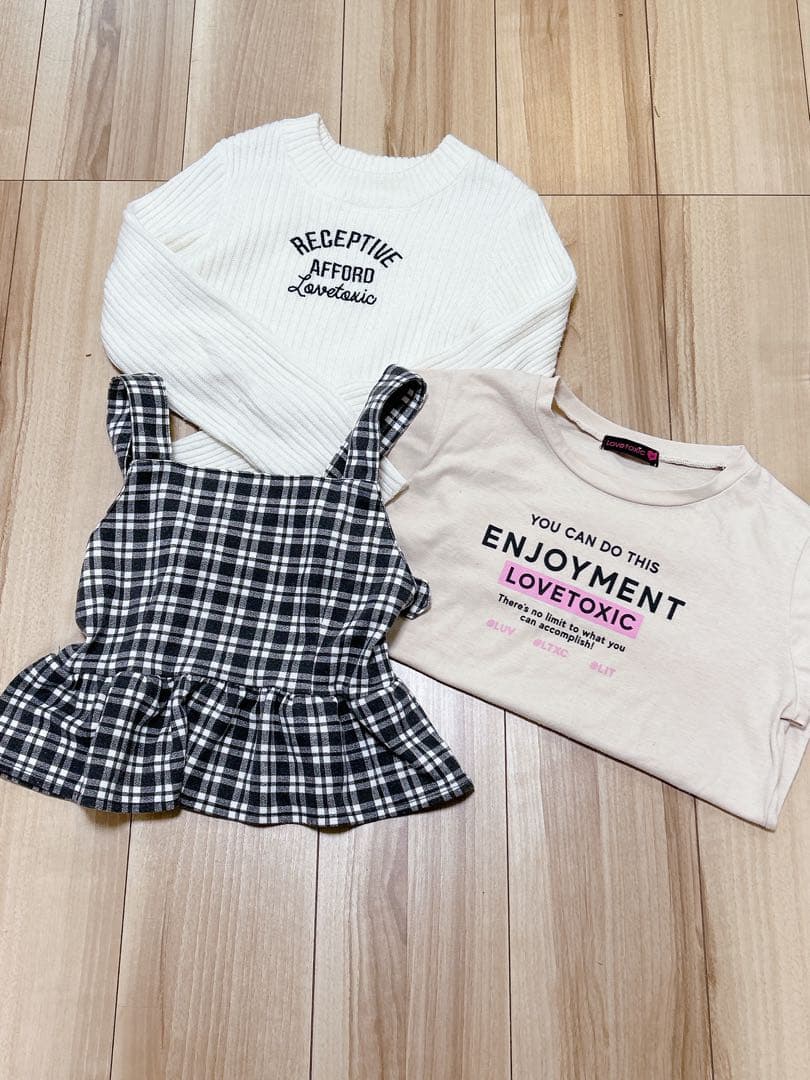 ラブトキ他／まとめ売り 18点 女の子 冬服