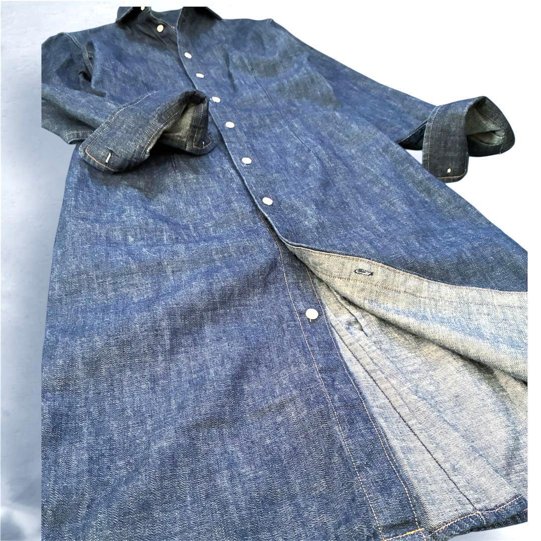【未使用級✨】POLO RALPH LAUREN♪デニムシャツワンピース　S 綿