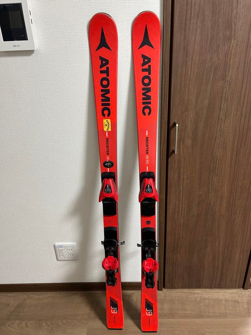 2020-21 ATOMIC スキー板 140cm レッドスターJ9
