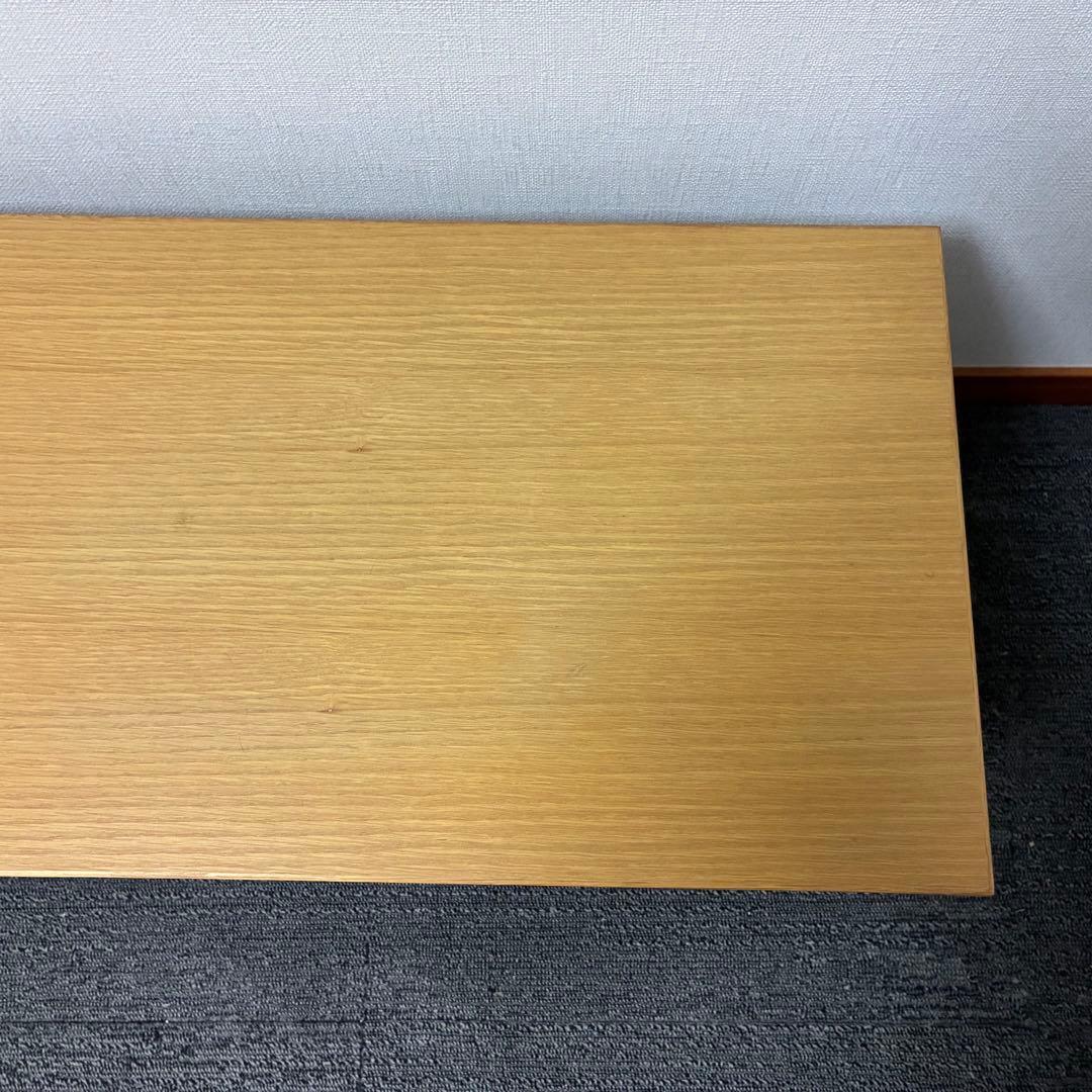 無印良品 MUJI オーク材AVラック・薄型 幅110cm