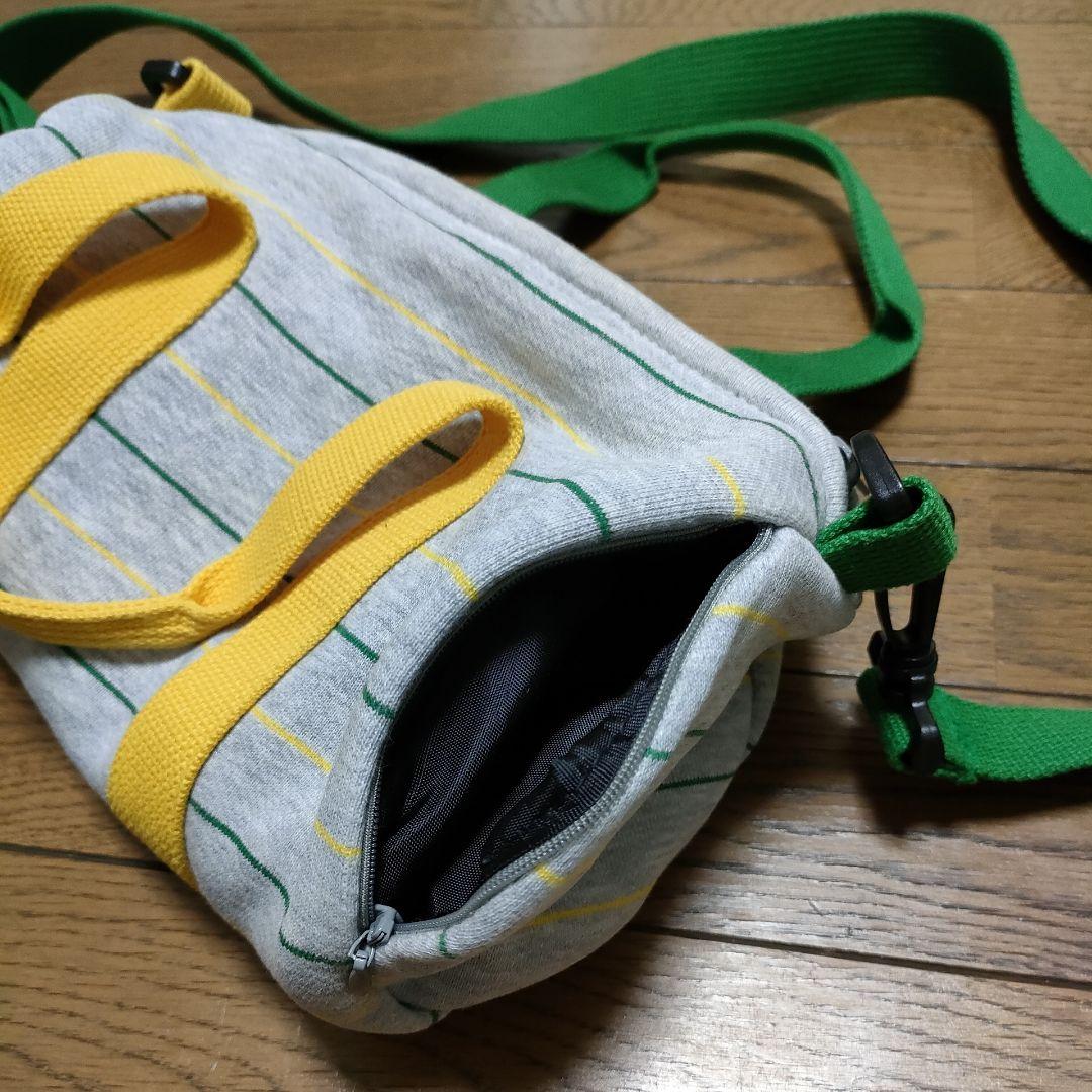 マスターピース MASTERPIECE ミニストライプスウェットドラムバッグ