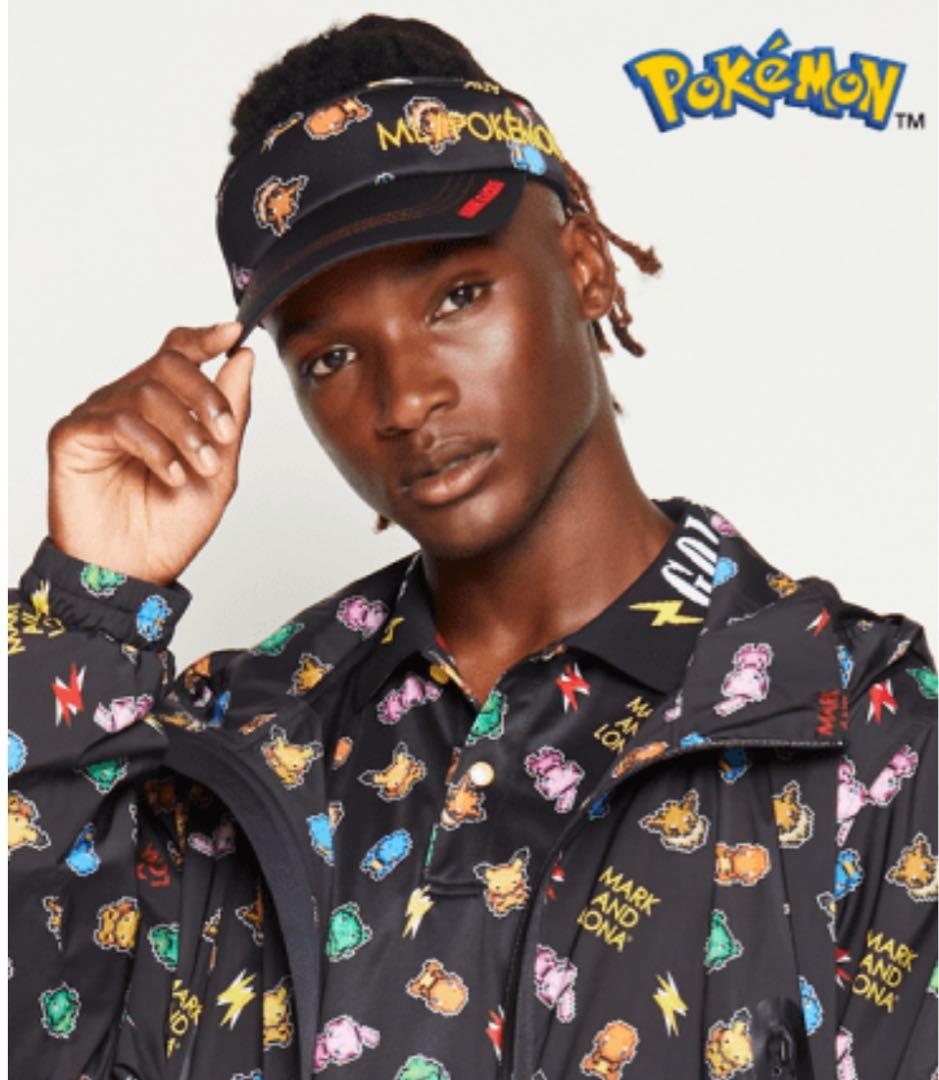 マークアンドロナ　ポケモン　ドット絵　ポロシャツ