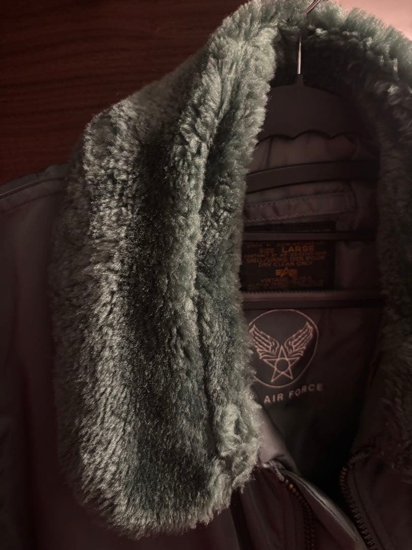 ALPHA INDUSTRIES B-15 フライトジャケット50's復刻US製