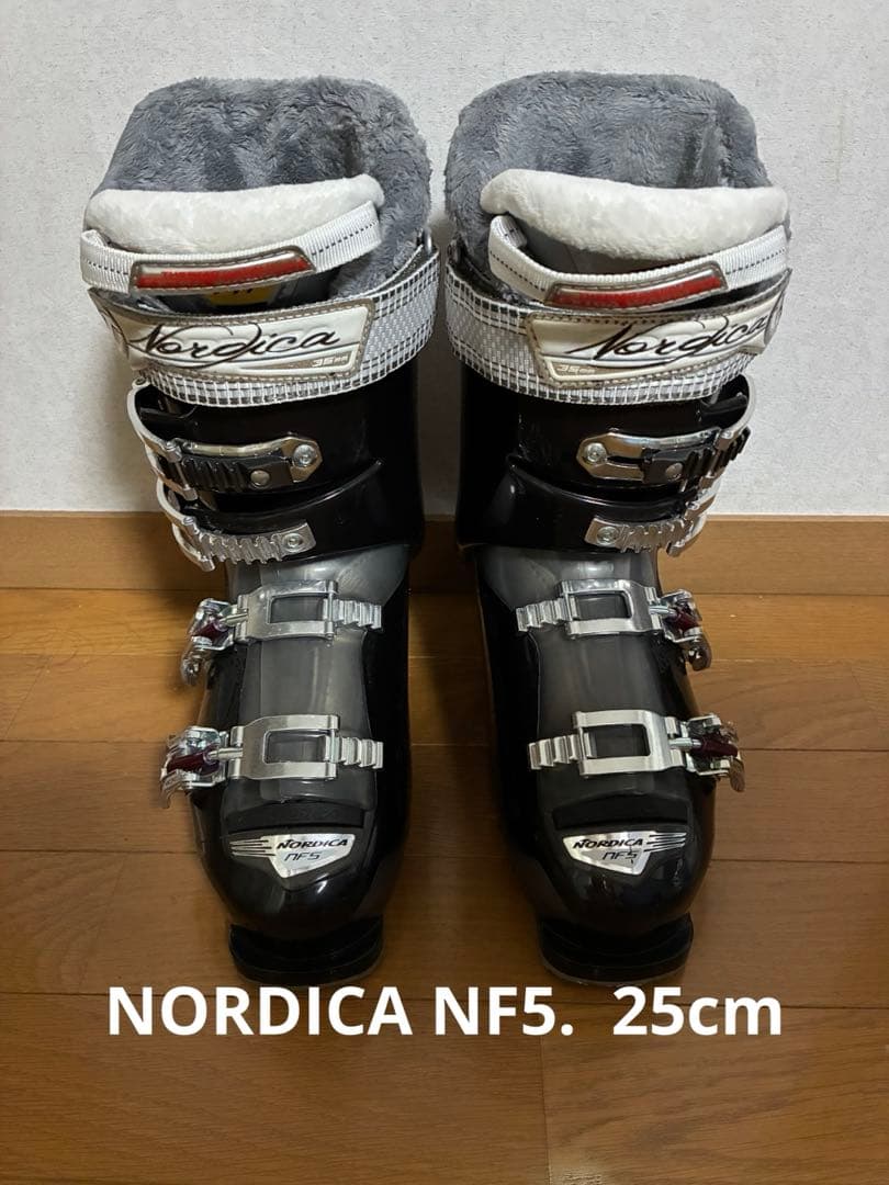 ⚪︎Nordica NF 5 男性用スキーブーツ　25cm