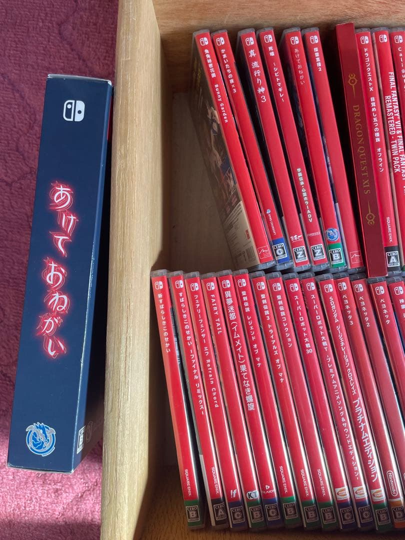 switch ソフト 約140本 ※起動確認済みだが、一応念のためジャンク