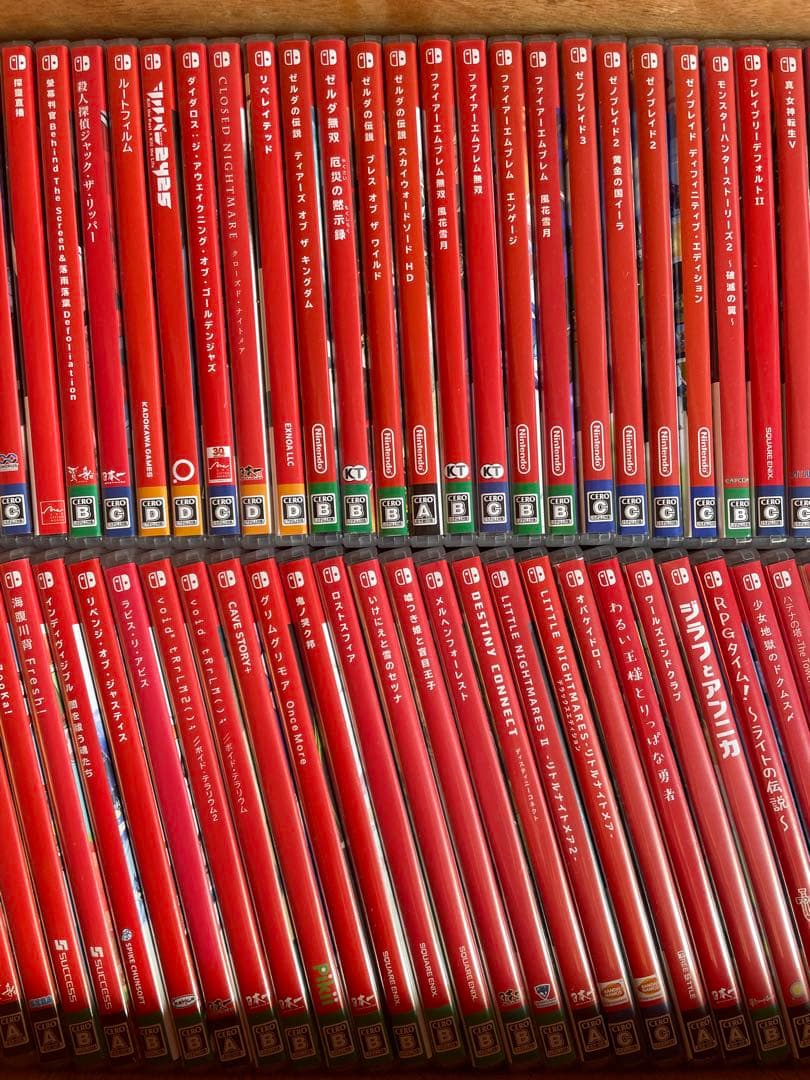 switch ソフト 約140本 ※起動確認済みだが、一応念のためジャンク