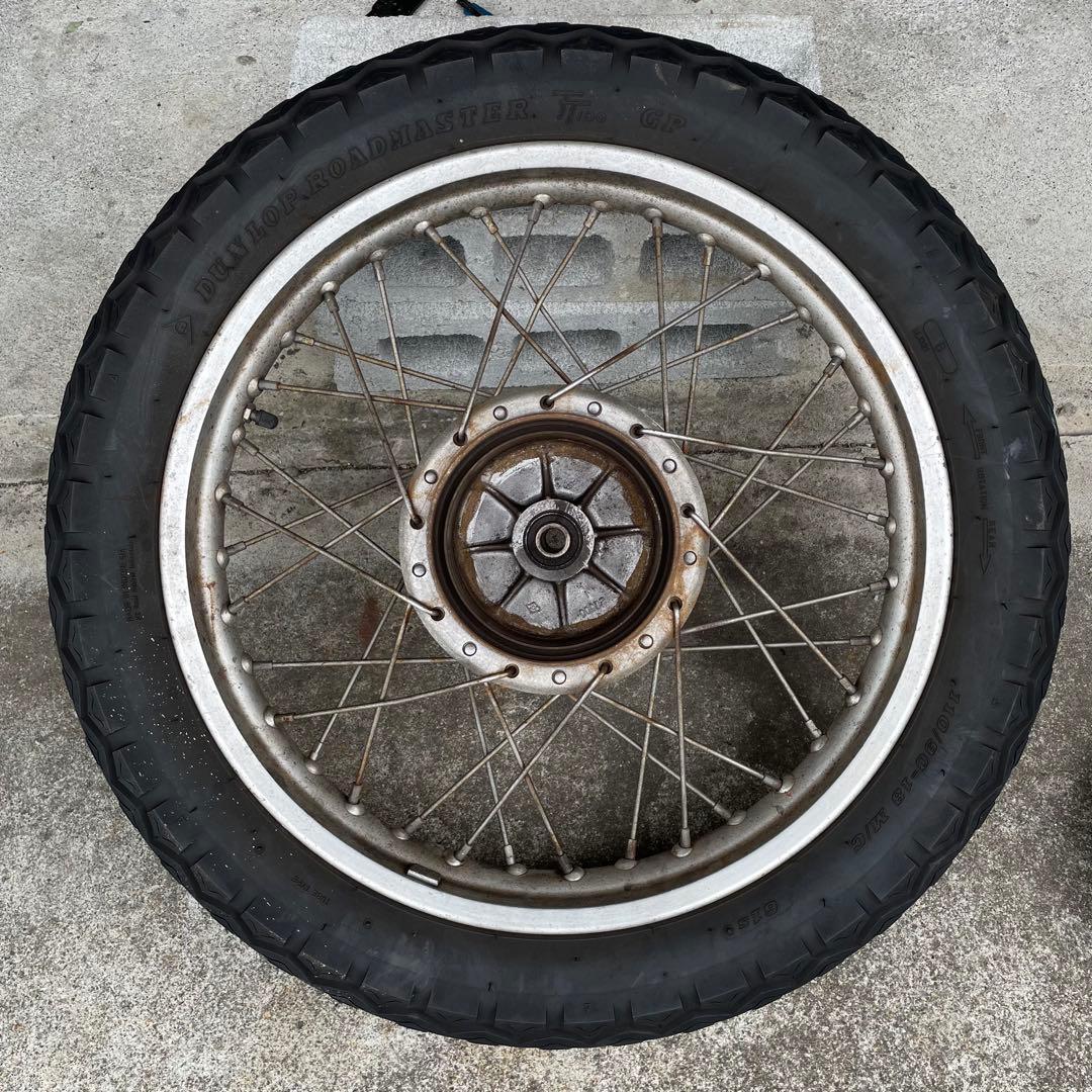 srv250 前後ホイール周り一式