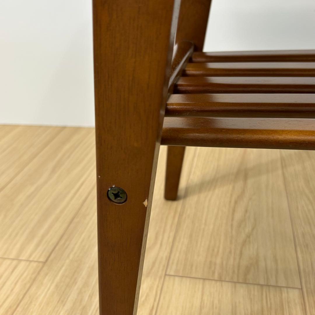 美品 カリモク60　リビングテーブル小　ウォールナット　サイドテーブル