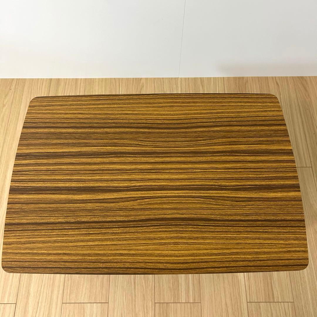 美品 カリモク60　リビングテーブル小　ウォールナット　サイドテーブル