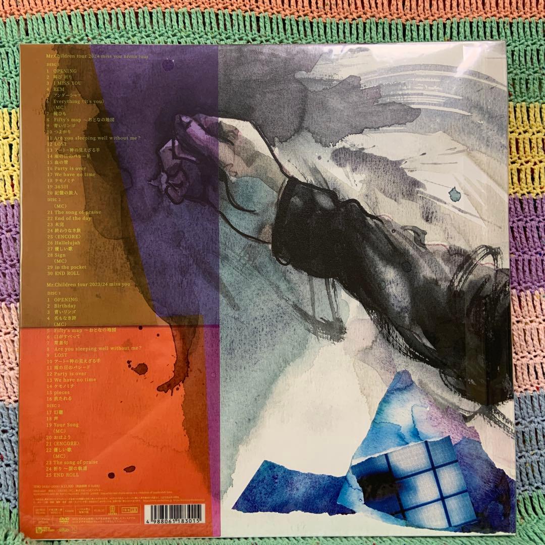 ［新品未開封品］ミスターチルドレン　miss you ＬＩＶＥ　ＤＶＤ