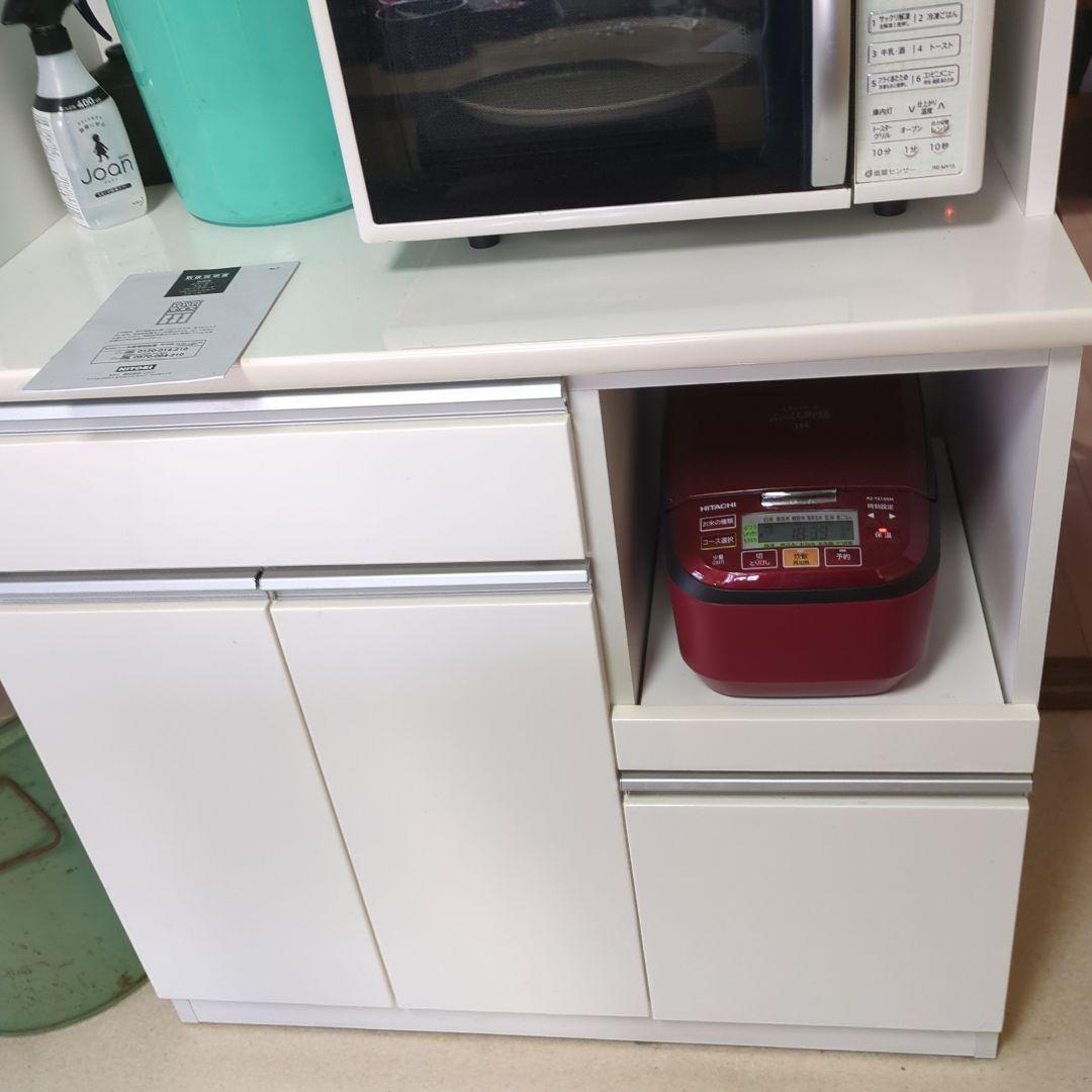 ニトリ　キッチンボード　カップボード食器棚　たのメル便込み価格　良品