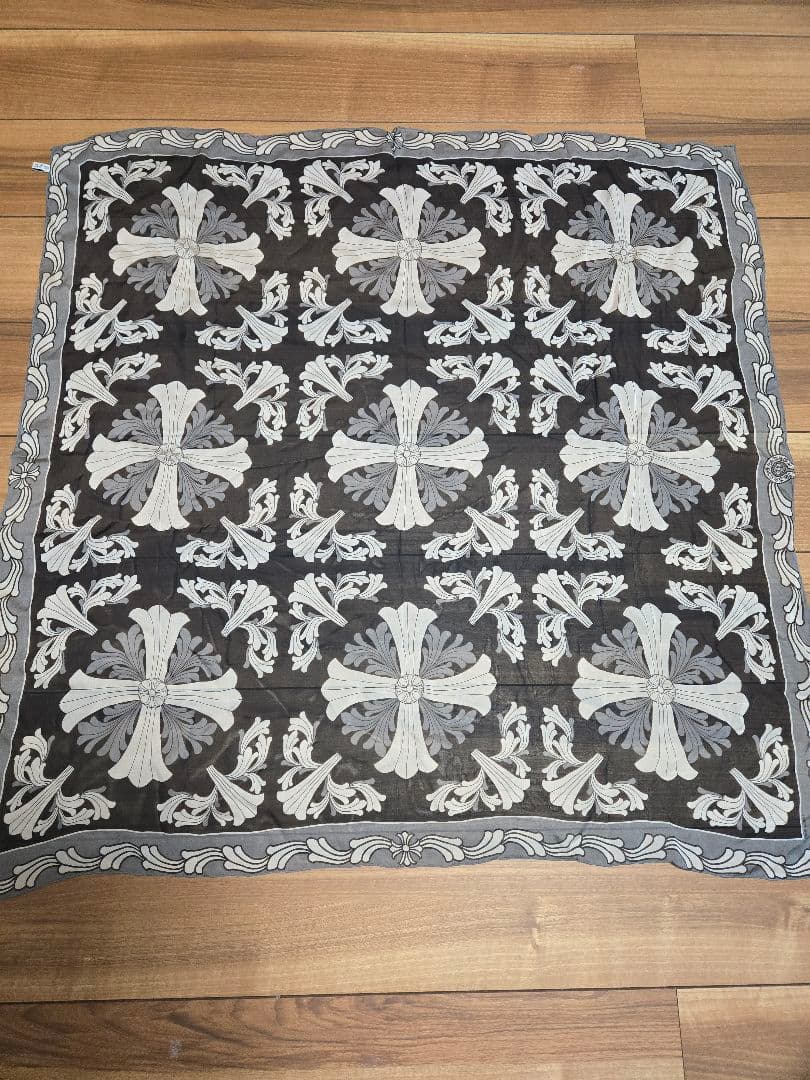 クロムハーツ　ストールスカーフ　正規店購入本物　インボイスあり