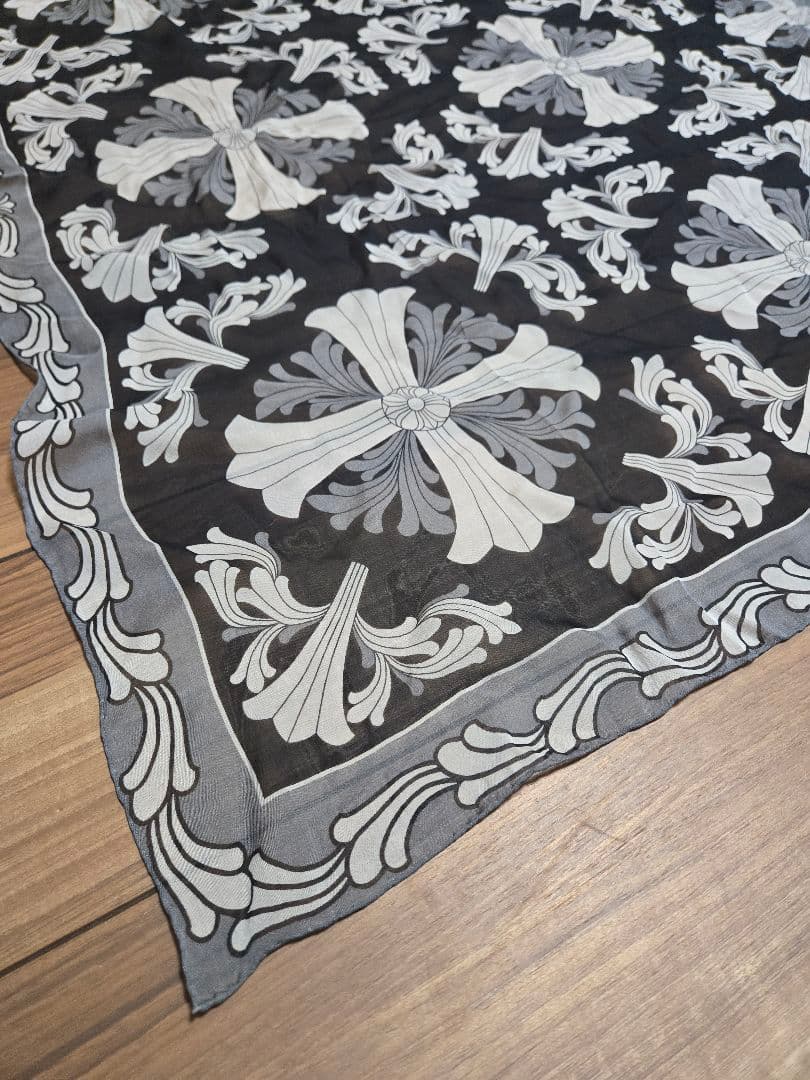 クロムハーツ　ストールスカーフ　正規店購入本物　インボイスあり