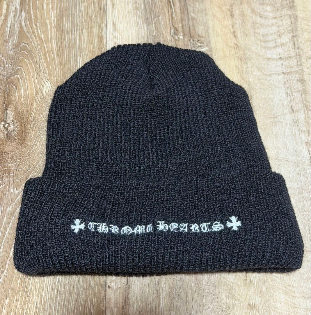 クロムハーツ chrome hearts ニット ビーニー CH プラス