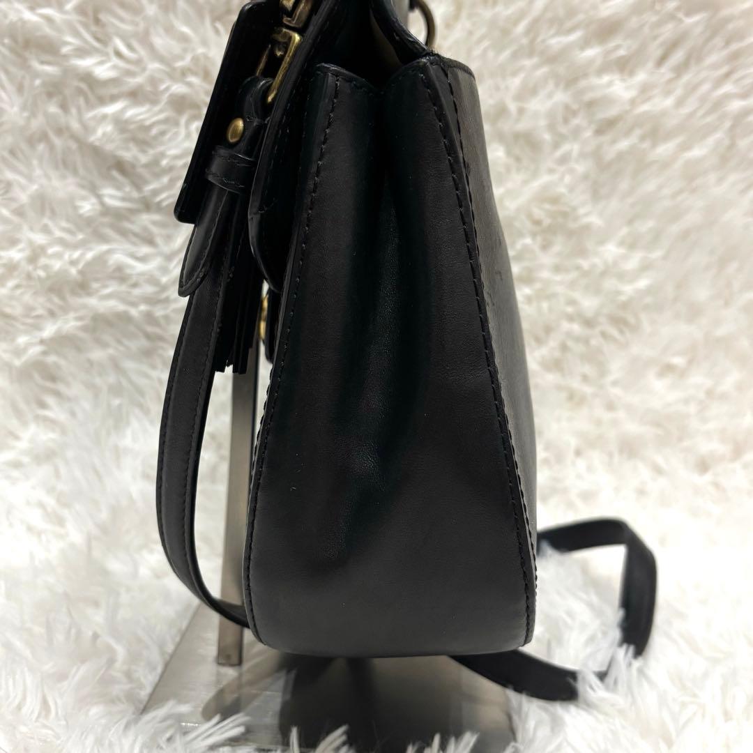 コーチ　COACH ニューウィリス　2way ショルダーバッグ　ブラック