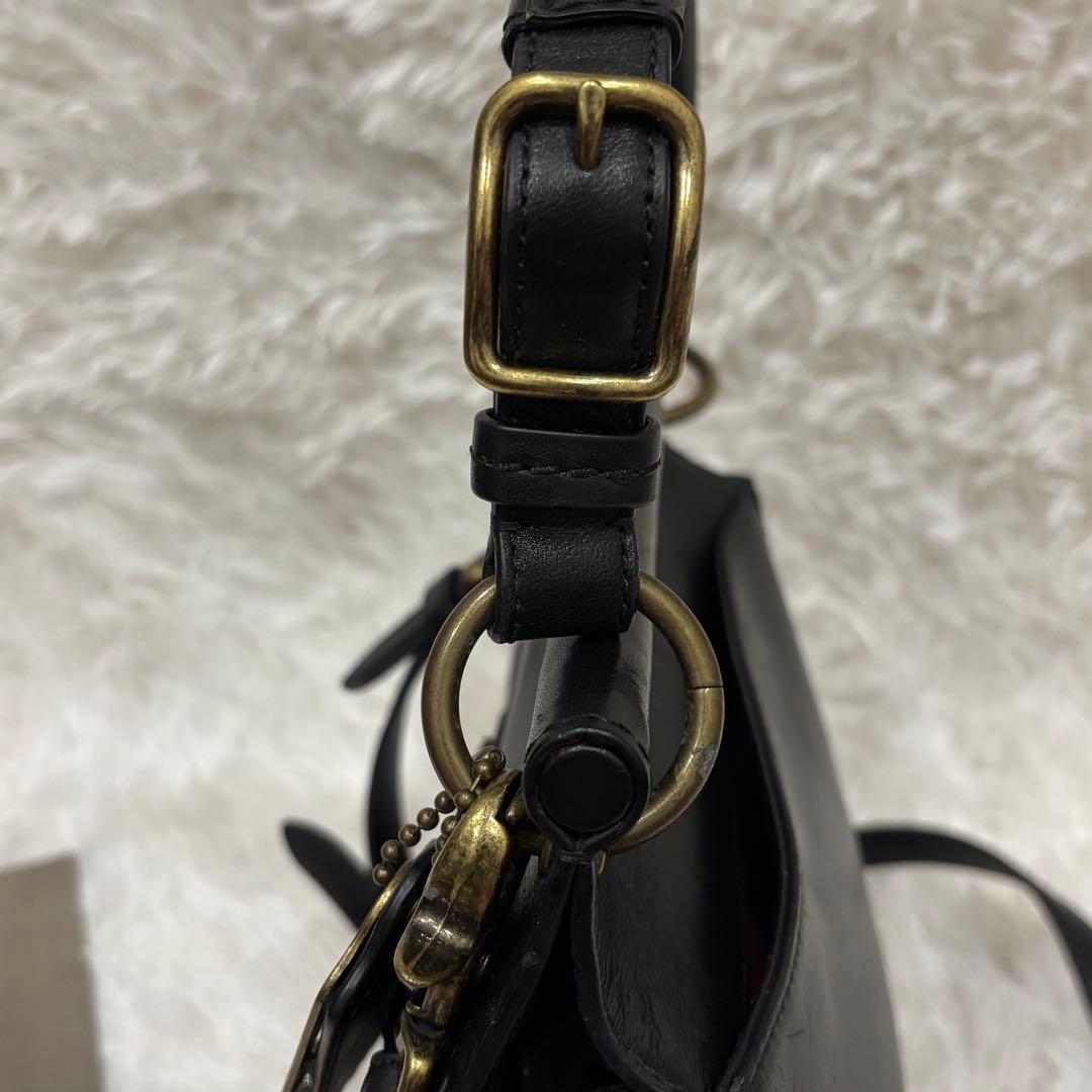 コーチ　COACH ニューウィリス　2way ショルダーバッグ　ブラック