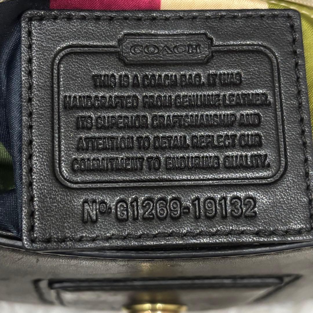 コーチ　COACH ニューウィリス　2way ショルダーバッグ　ブラック