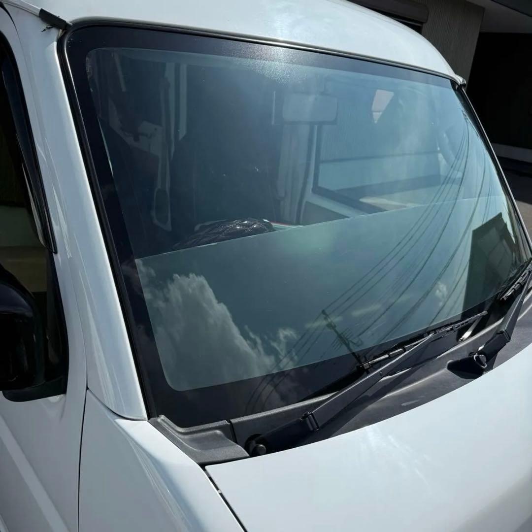 17エブリィ フロントスクリーン ポリカーボネート板 スモーク エブリイバン