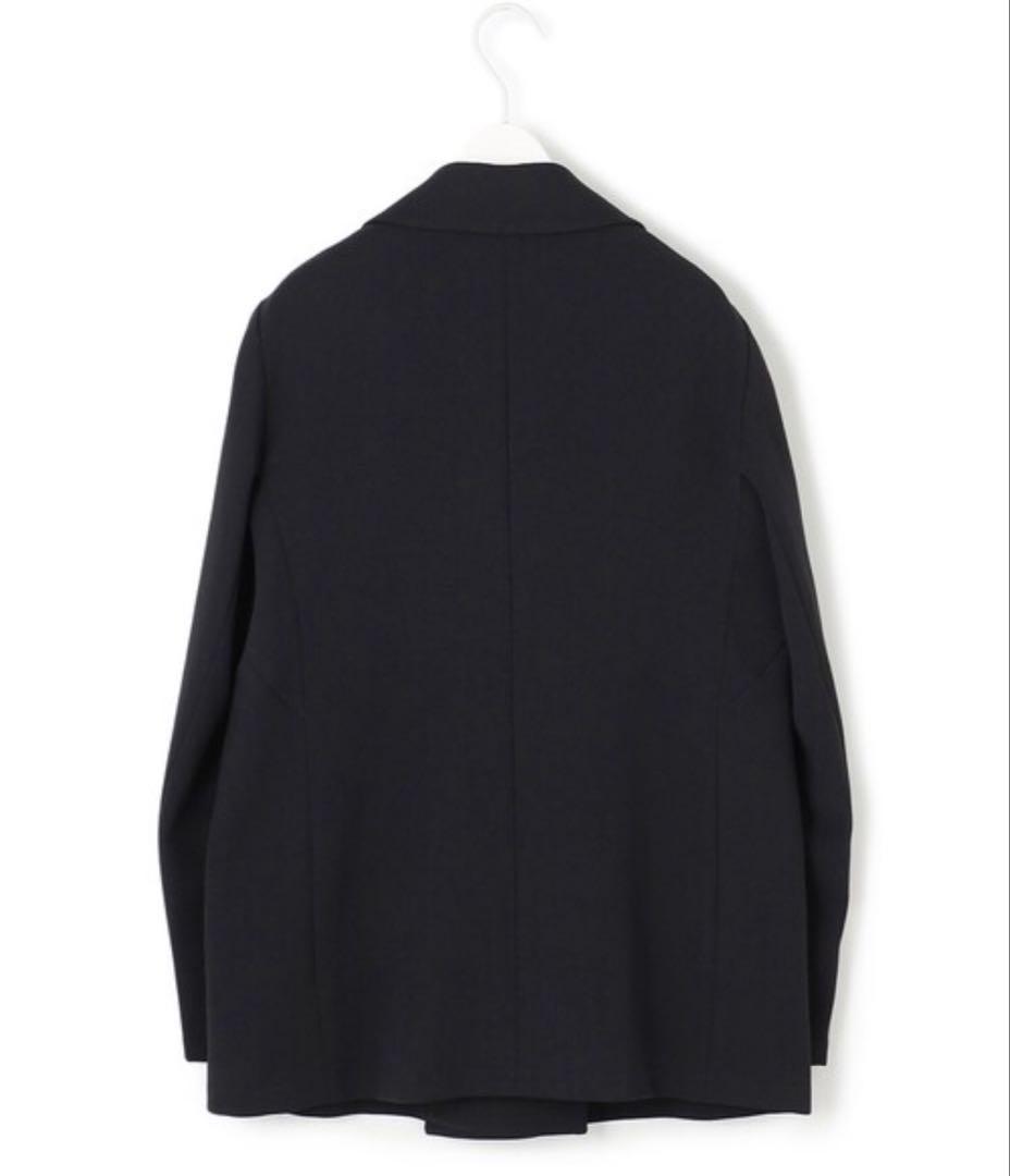 ICB L テーラードダブルジャケット ブラック46サイズ17号19号