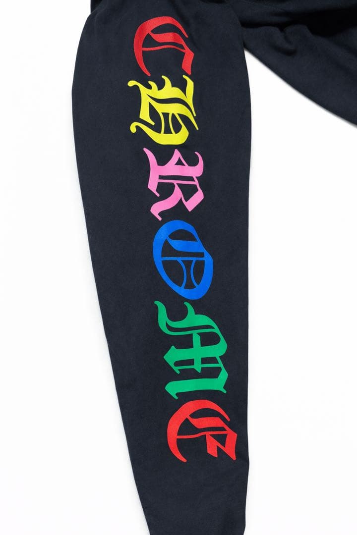 CHROME HEARTS マルチカラー長袖カットソー