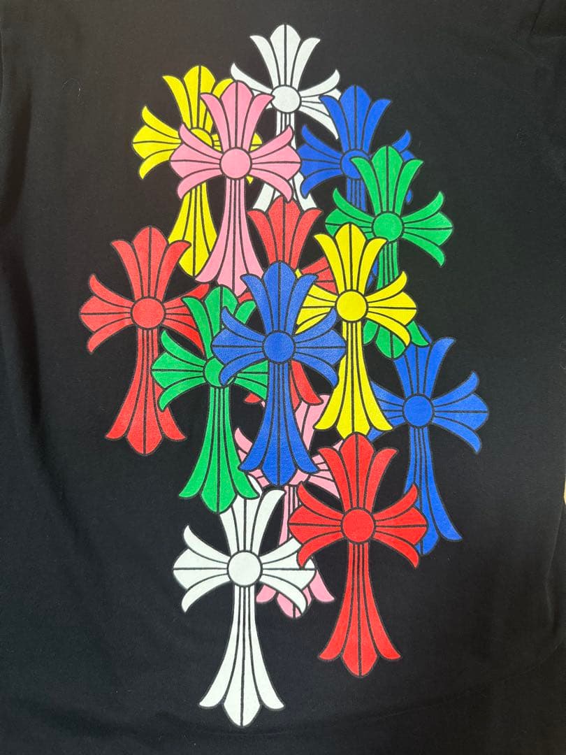 CHROME HEARTS マルチカラー長袖カットソー