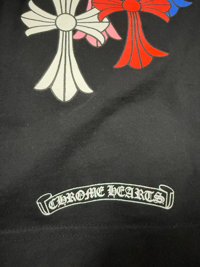 CHROME HEARTS マルチカラー長袖カットソー