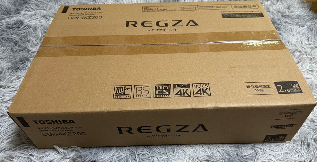 レグザ 4Kブルーレイレコーダー REGZA DBR-4KZ200
