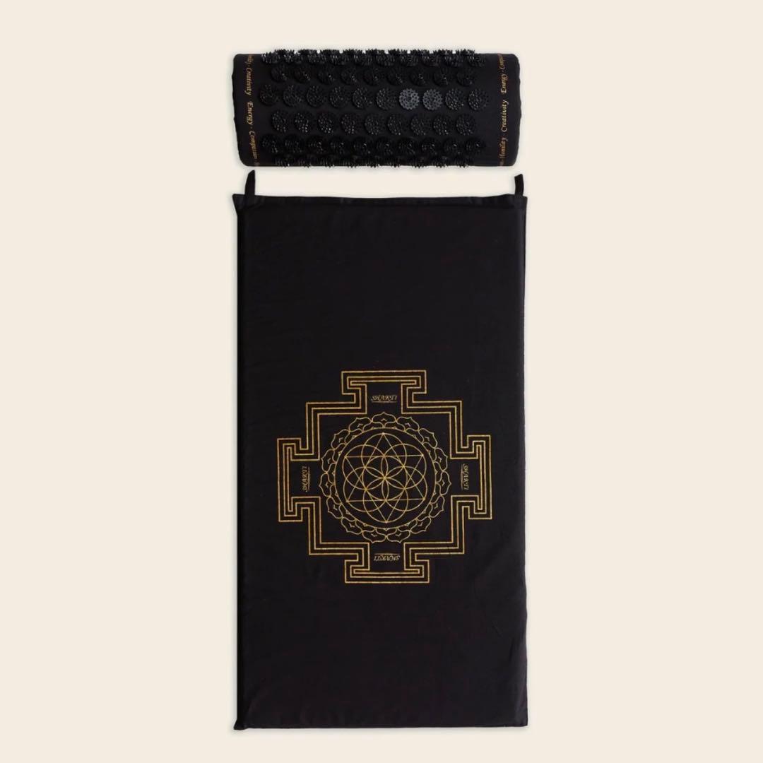 【正規購入品】新品未開封　シャクティマット＆ピローセット　ブラック　オリジナル