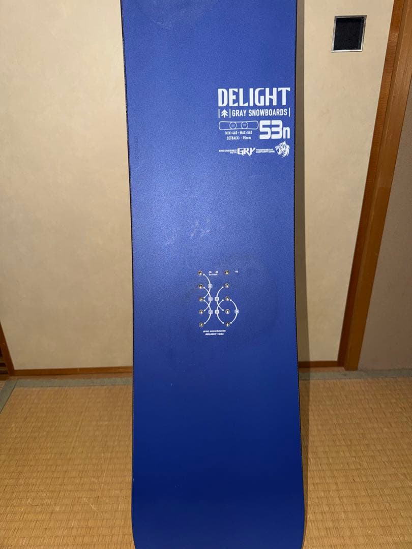 スノーボード 24-25 GRAY BOARDS DELIGHT 153n