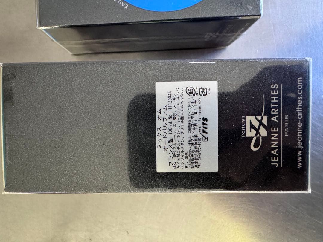 JEANNE ARTHES mixtre HOMME 100ml 4個セット