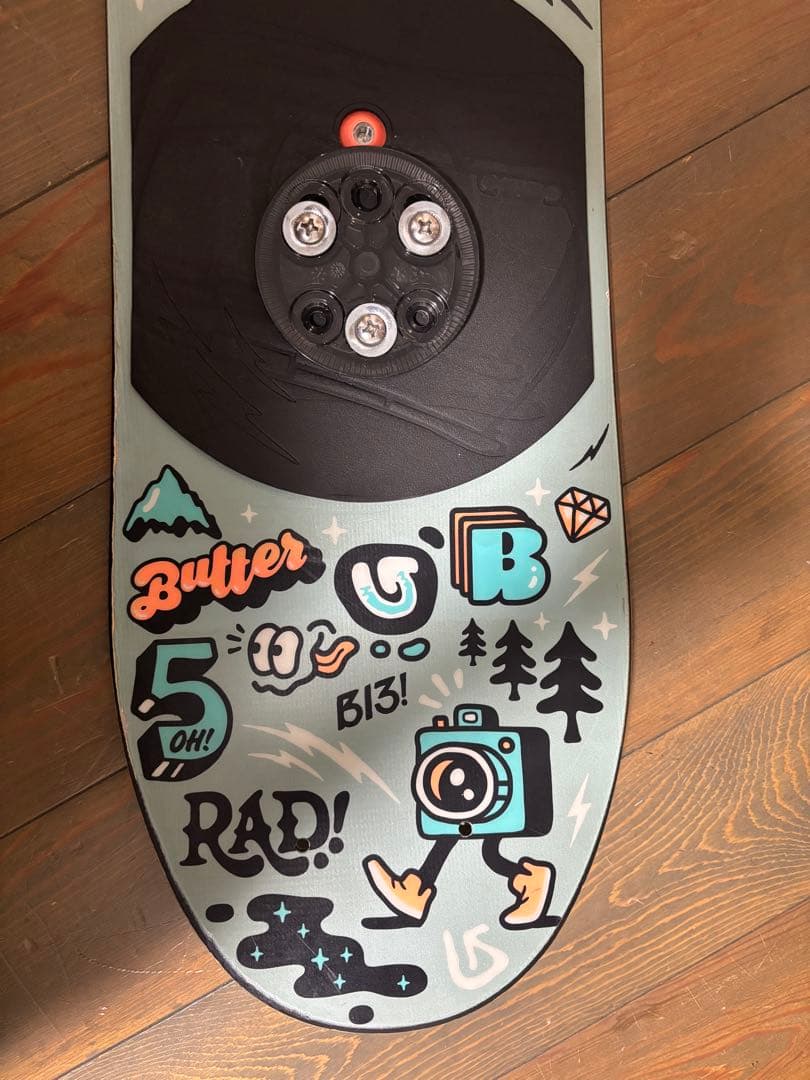 BURTON キッズスノーボードセット100cm バートン　バイン付き3点セット