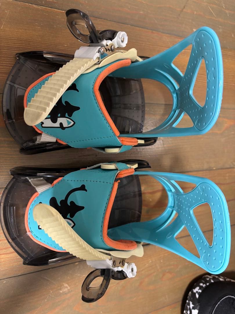 BURTON キッズスノーボードセット100cm バートン　バイン付き3点セット