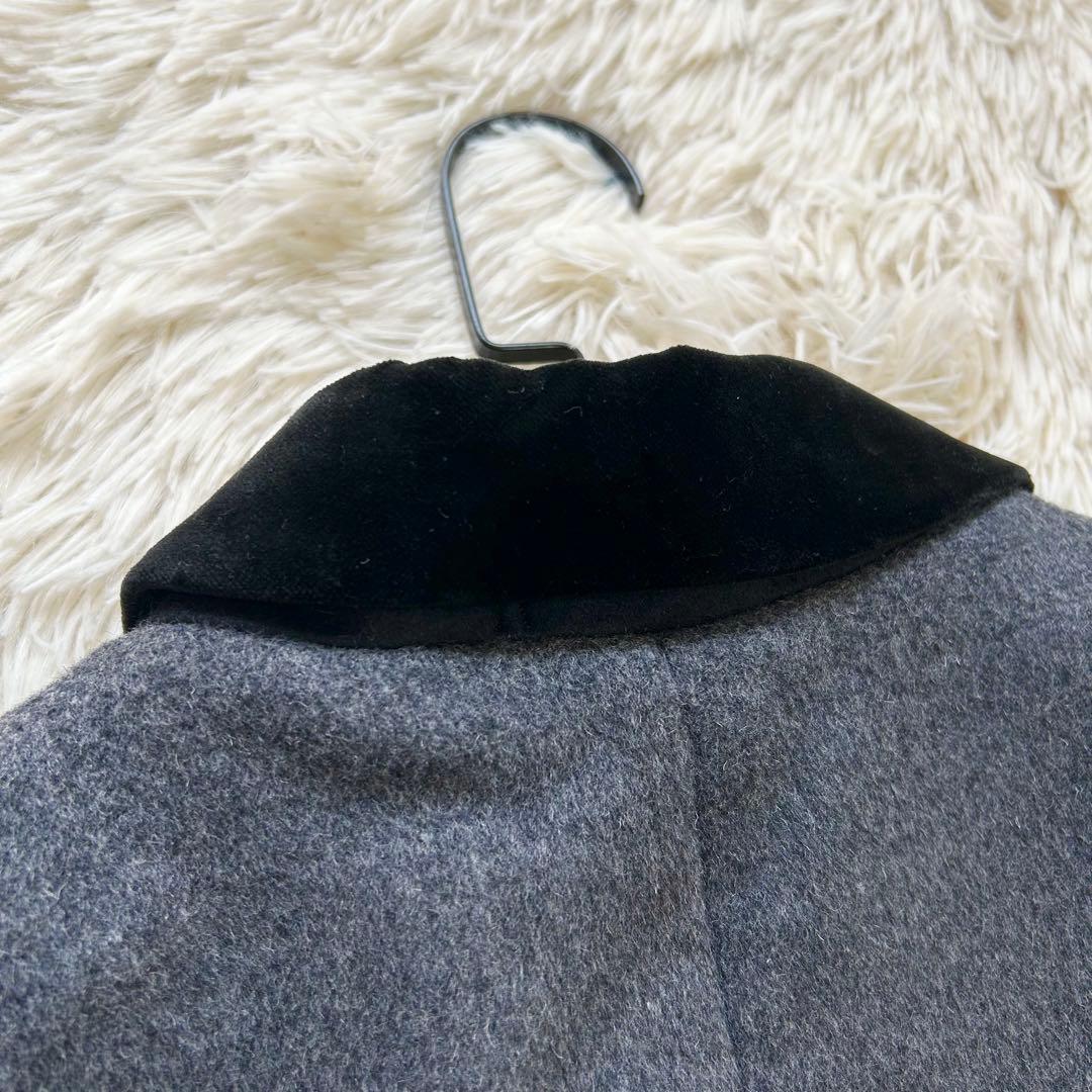 【未使用品】ラブレス　ロングチェスターコート ダブル 切り替え