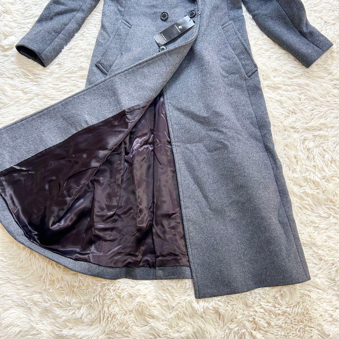 【未使用品】ラブレス　ロングチェスターコート ダブル 切り替え