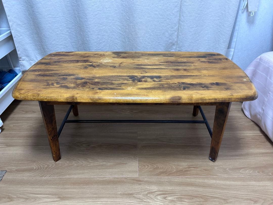 ジャーナルスタンダードファニチャー カントリー風 木製センターテーブル