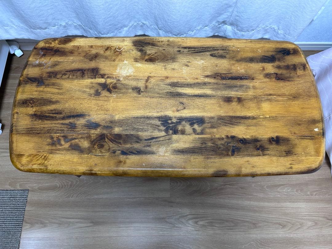 ジャーナルスタンダードファニチャー カントリー風 木製センターテーブル